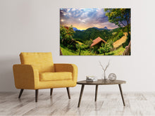 Load image into Gallery viewer, Canvas print Swiss Mountains In Summer
