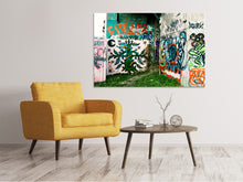 Load image into Gallery viewer, Canvas print Graffiti In The Backyard
