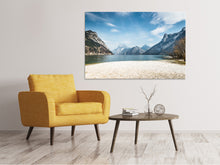 Load image into Gallery viewer, Canvas print The Idyllic Mountain Lake
