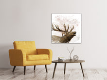 Load image into Gallery viewer, Canvas print Elk Painting
