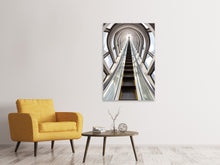 Load image into Gallery viewer, Canvas print Futuristic Escalator
