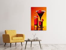 Load image into Gallery viewer, Canvas print Cherry cocktail
