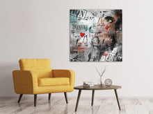 Load image into Gallery viewer, Canvas print I Love Paris
