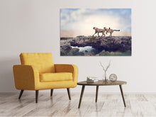 Load image into Gallery viewer, Canvas print Two Cheetahs
