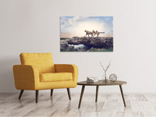 Load image into Gallery viewer, Canvas print Two Cheetahs
