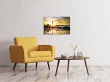 Load image into Gallery viewer, Canvas print Skyline Big Ben In Sunset
