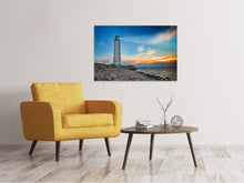 Load image into Gallery viewer, Canvas print Sunset At The Lighthouse
