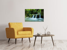 Load image into Gallery viewer, Canvas print Falling Water in the Wood
