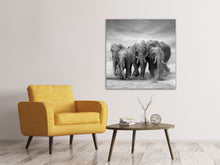 Load image into Gallery viewer, Canvas print The Elephants
