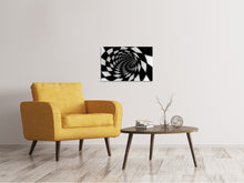 Load image into Gallery viewer, Canvas print Abstract Tunnel Black &amp; White
