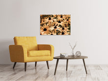 Load image into Gallery viewer, Canvas print Daisies In Sepia
