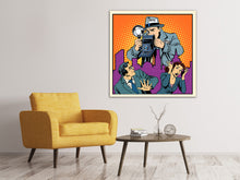 Load image into Gallery viewer, Canvas print Pop Art Paparazzi
