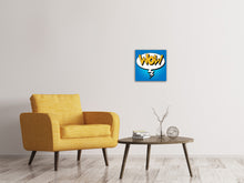 Load image into Gallery viewer, Canvas print Pop Art Speech Bubble
