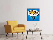Load image into Gallery viewer, Canvas print Pop Art Speech Bubble
