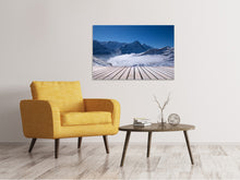Load image into Gallery viewer, Canvas print Sun Terrace In The Swiss Alps

