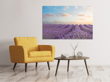 Load image into Gallery viewer, Canvas print The Blooming Lavender Field
