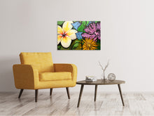 Load image into Gallery viewer, Canvas print Graffiti Flowers
