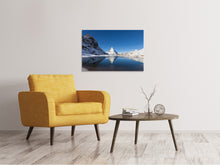 Load image into Gallery viewer, Canvas print The Riffelsee On Matterhorn
