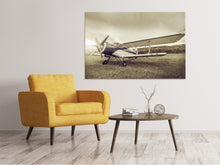 Load image into Gallery viewer, Canvas print Nostalgic Aircraft In Retro Style
