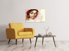 Load image into Gallery viewer, Canvas print Romantic Portrait Of A Beauty
