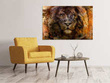Load image into Gallery viewer, Canvas print Portrait Of A Lion
