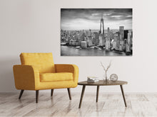 Load image into Gallery viewer, Canvas print Skyline Black And White Photography New York

