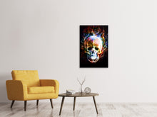 Load image into Gallery viewer, Canvas print Psychedelic Skull
