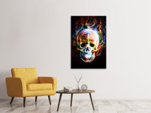 Load image into Gallery viewer, Canvas print Psychedelic Skull

