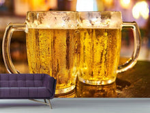 Load image into Gallery viewer, Photo Wallpaper 2 beer glasses
