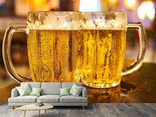 Load image into Gallery viewer, Photo Wallpaper 2 beer glasses
