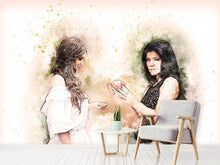 Load image into Gallery viewer, Photo Wallpaper 2 women
