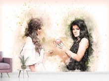 Load image into Gallery viewer, Photo Wallpaper 2 women
