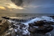 Photo Wallpaper Evening mood at the sea