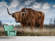 Load image into Gallery viewer, Photo Wallpaper Attention bull!
