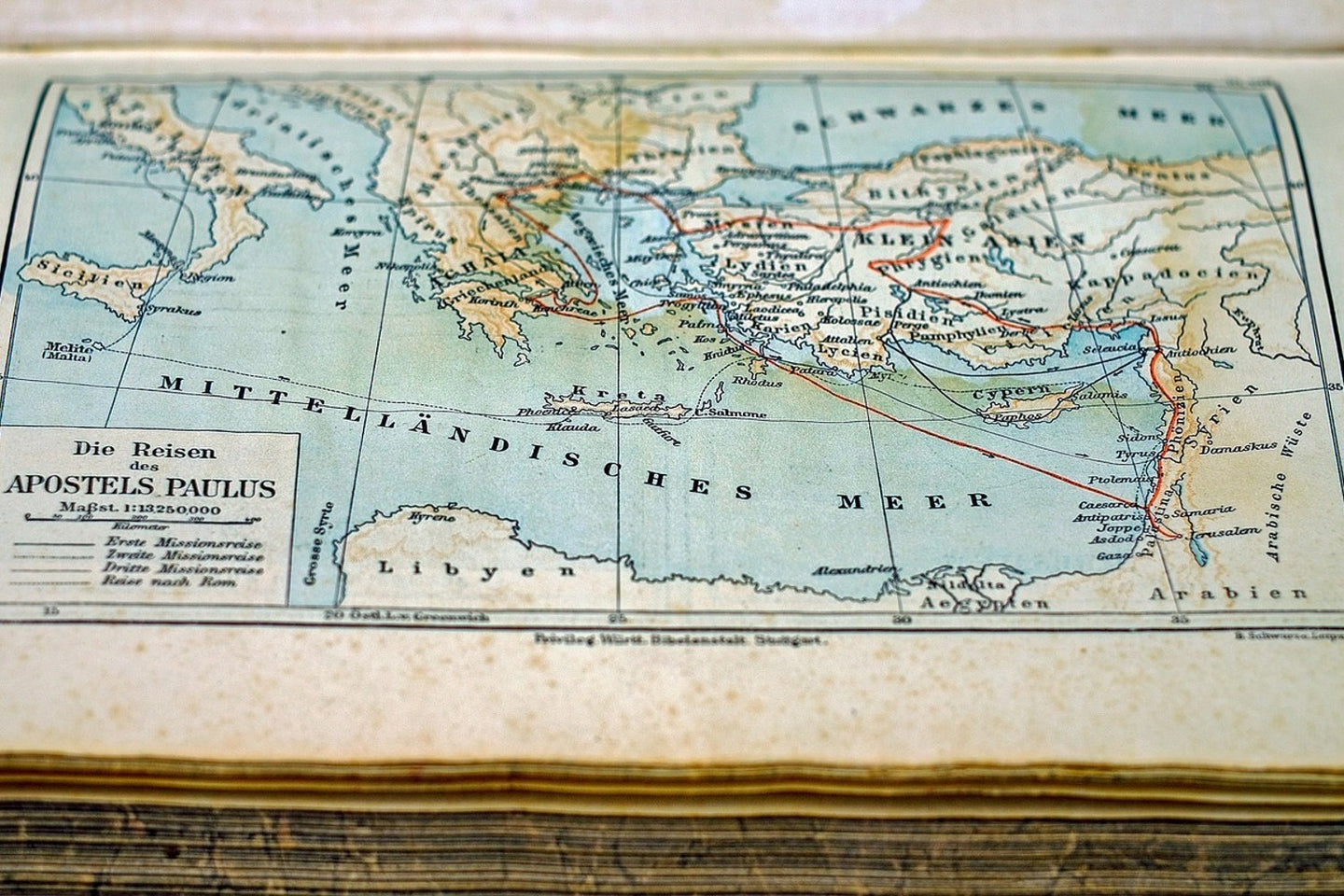 Photo Wallpaper Antique map