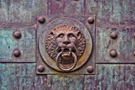 Photo Wallpaper Antique door knocker XL