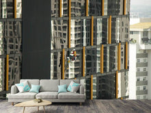 Load image into Gallery viewer, Photo Wallpaper Working on the skyscraper

