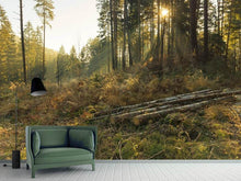 Load image into Gallery viewer, Photo Wallpaper Working in the woods
