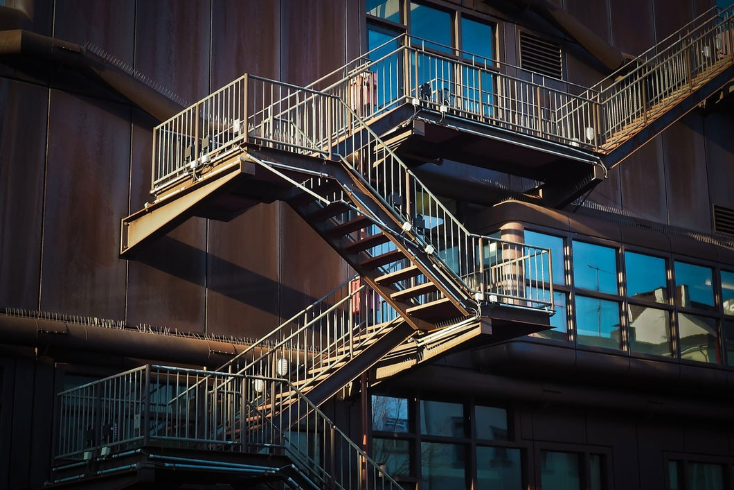 Photo Wallpaper Outside stairs