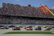 Photo Wallpaper Car Racing in Nascar