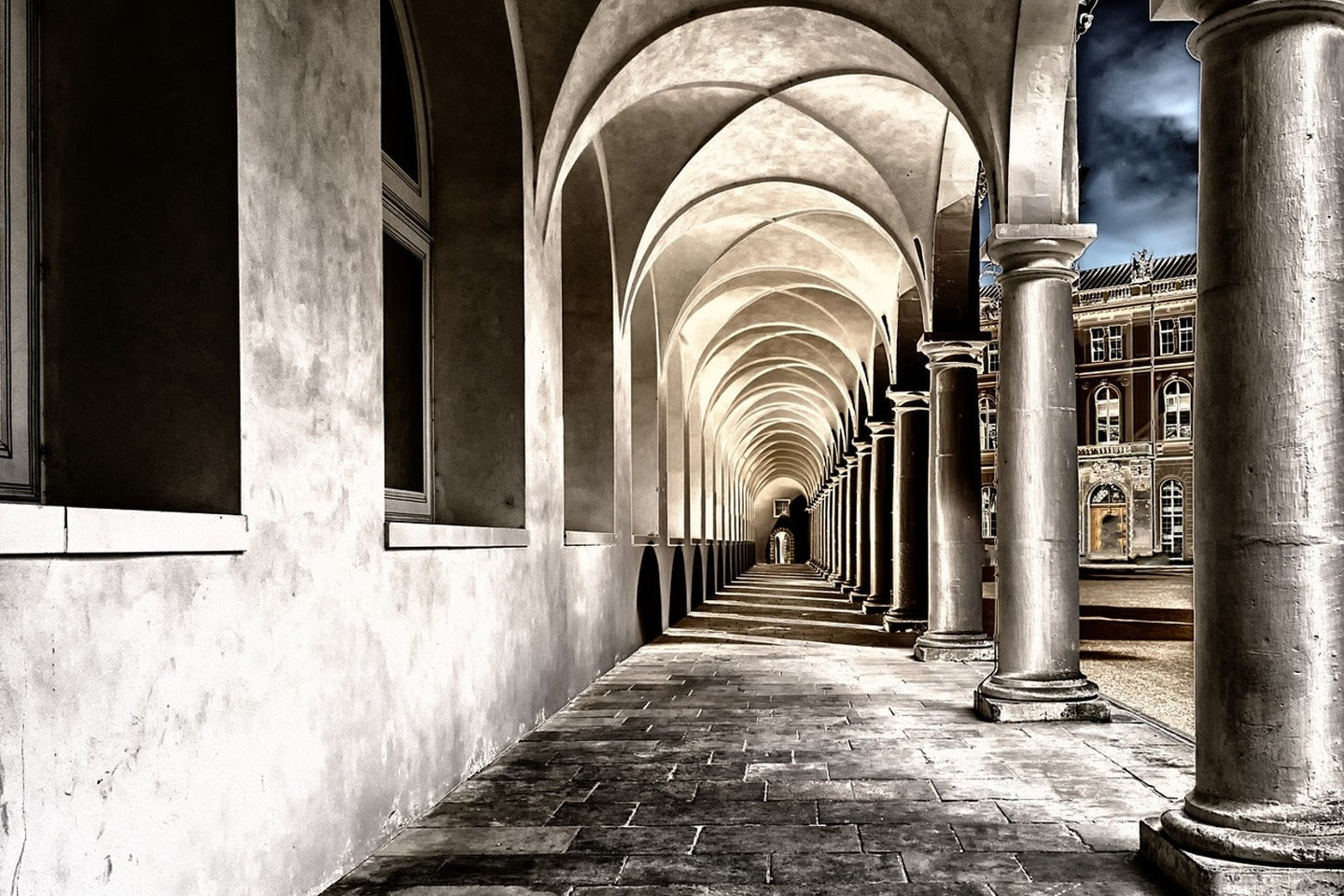 Photo Wallpaper Baroque passage
