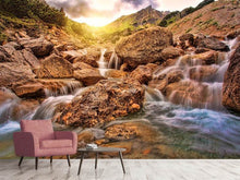 Load image into Gallery viewer, Photo Wallpaper Mountain waters
