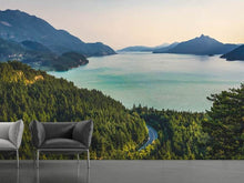 Load image into Gallery viewer, Photo Wallpaper Best view of the mountain lake

