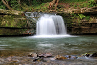 Photo Wallpaper Best view of the waterfall