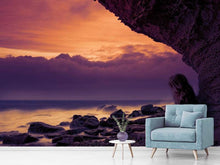 Load image into Gallery viewer, Photo Wallpaper Blue hour at the cliffs
