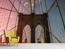 Load image into Gallery viewer, Photo Wallpaper Brooklyn Bridge Close up
