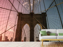 Load image into Gallery viewer, Photo Wallpaper Brooklyn Bridge Close up
