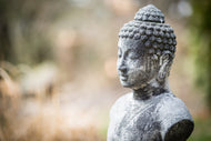 Photo Wallpaper Buddha made of stone