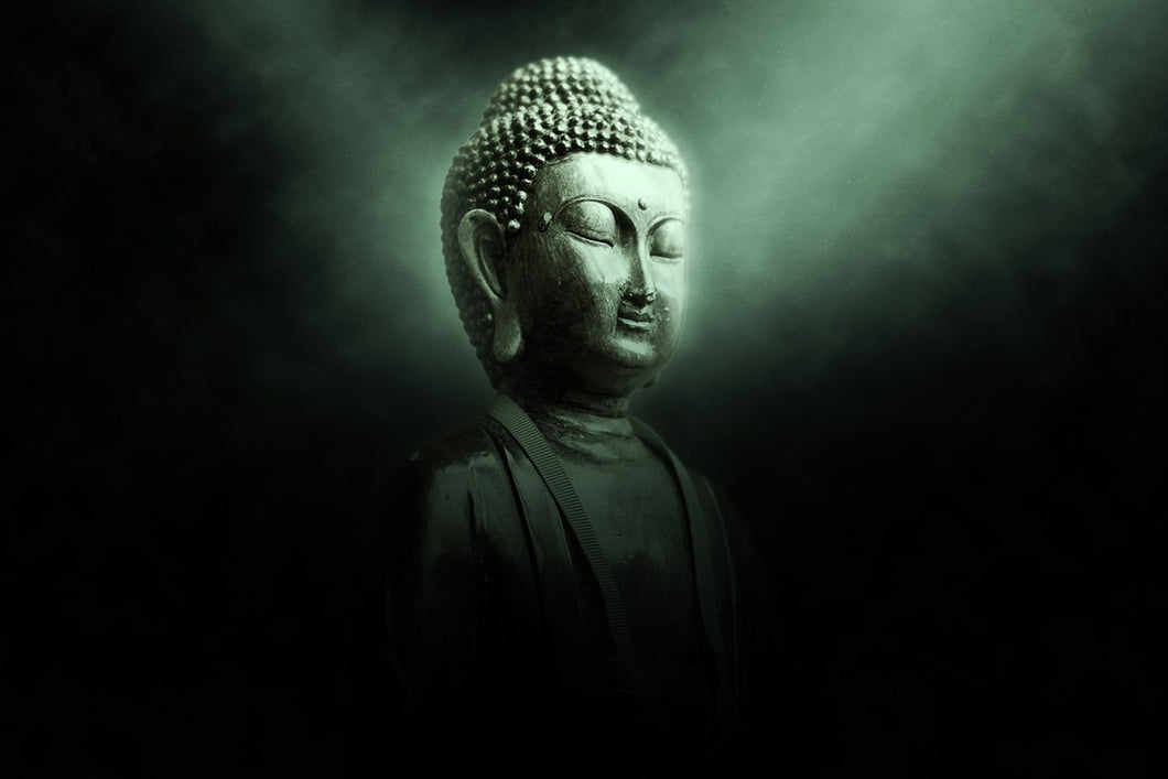 Photo Wallpaper Buddha in mystical light