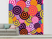 Load image into Gallery viewer, Photo Wallpaper Colorful retro circles
